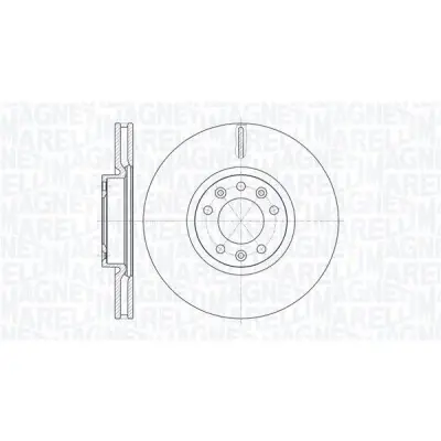 Mejor Precio Disco de freno MAGNETI MARELLI 361302040767